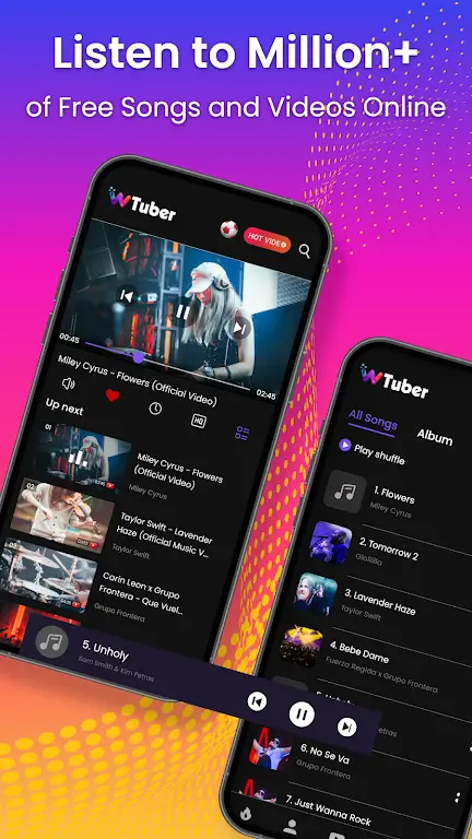 Capture d'écran de l'application wTuber 4