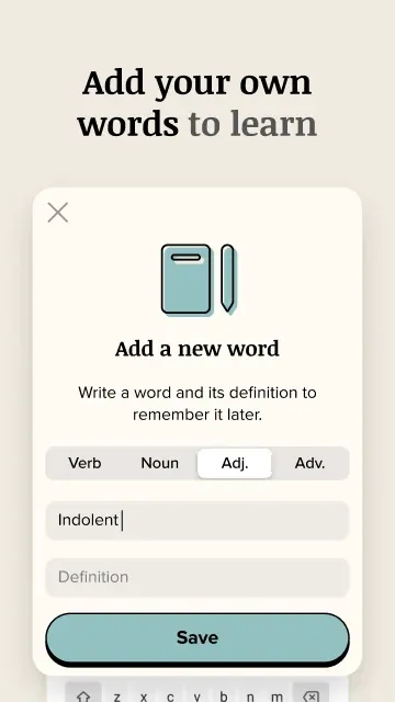 Capture d'écran de Vocabulary 6