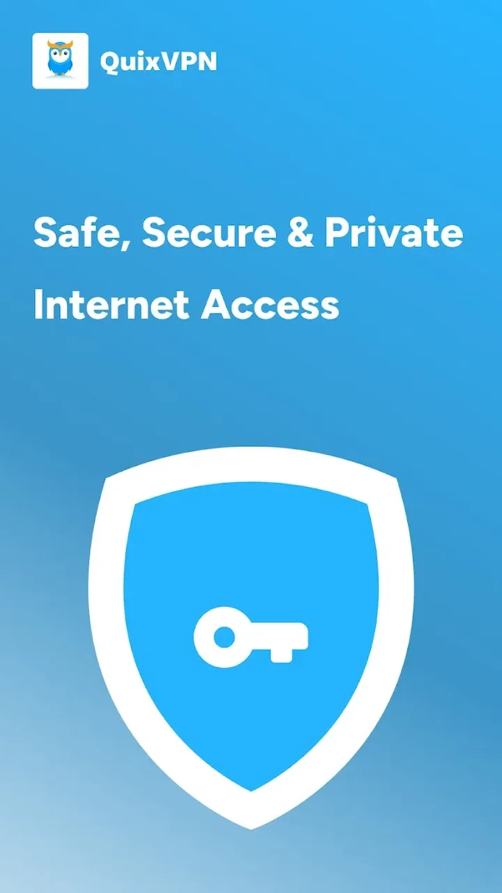 Capture d'écran de l'application QuixVPN 4