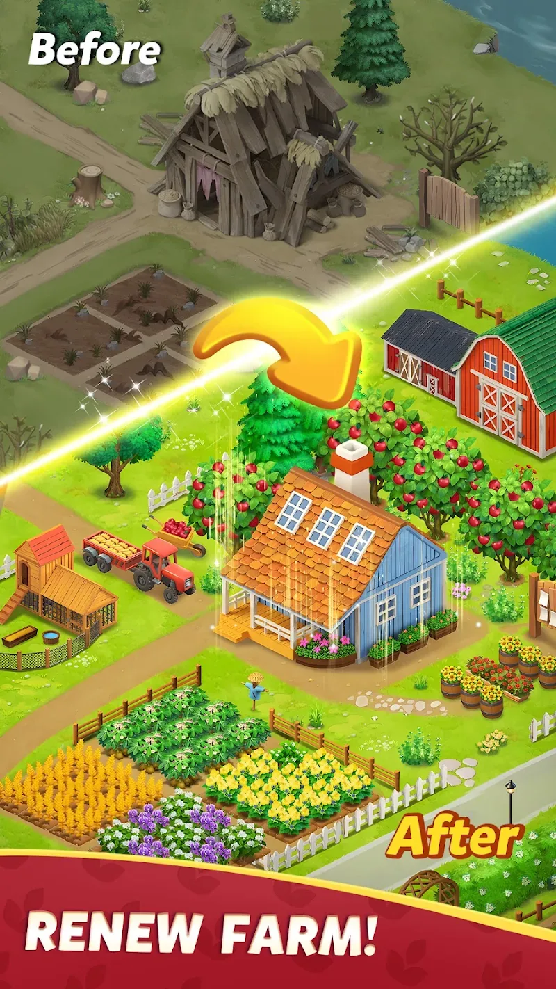 Capture d'écran 4 de Family Farm Match