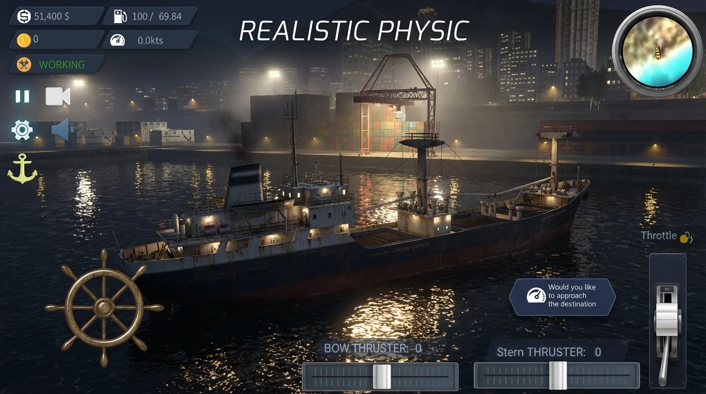 Ship Captain Simulator Pro gameplay screenshot 2