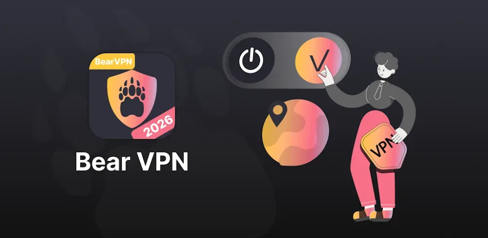 Bear VPN - Fast VPN Proxy Capture d'écran 1