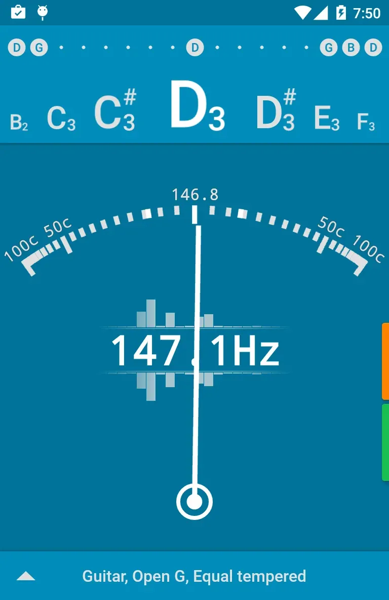 Tuner - gStrings capture d'écran 3