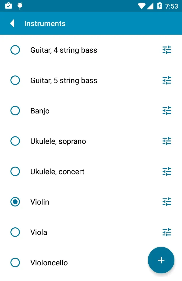 Tuner - gStrings capture d'écran 6