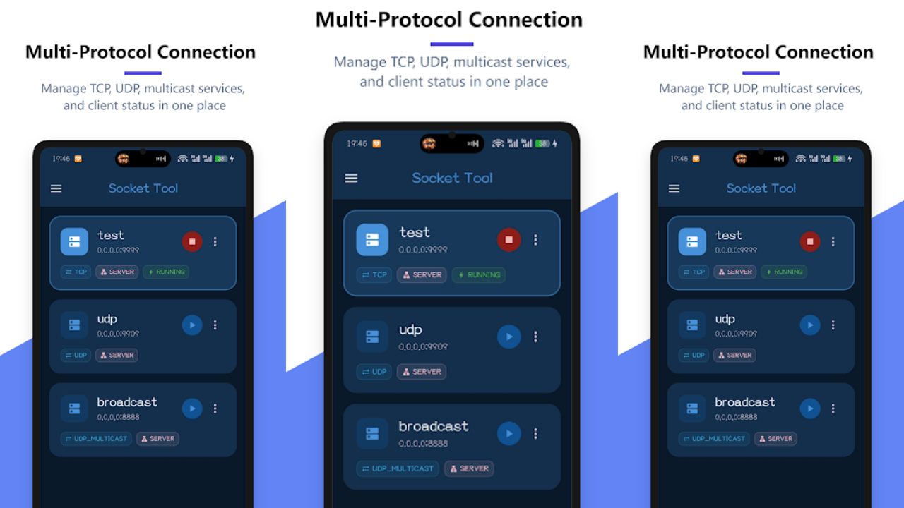 Socket Tool: TCP UDP WebSocket preview 1