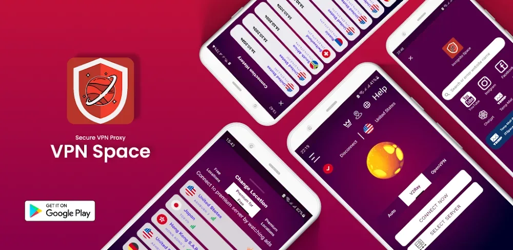 VPN Space - Secure VPN Proxy Capture 1