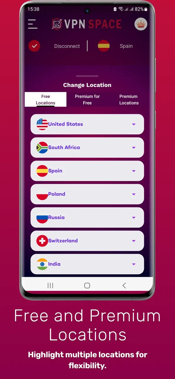 VPN Tspace - Secure VPN Proxy Capture 3