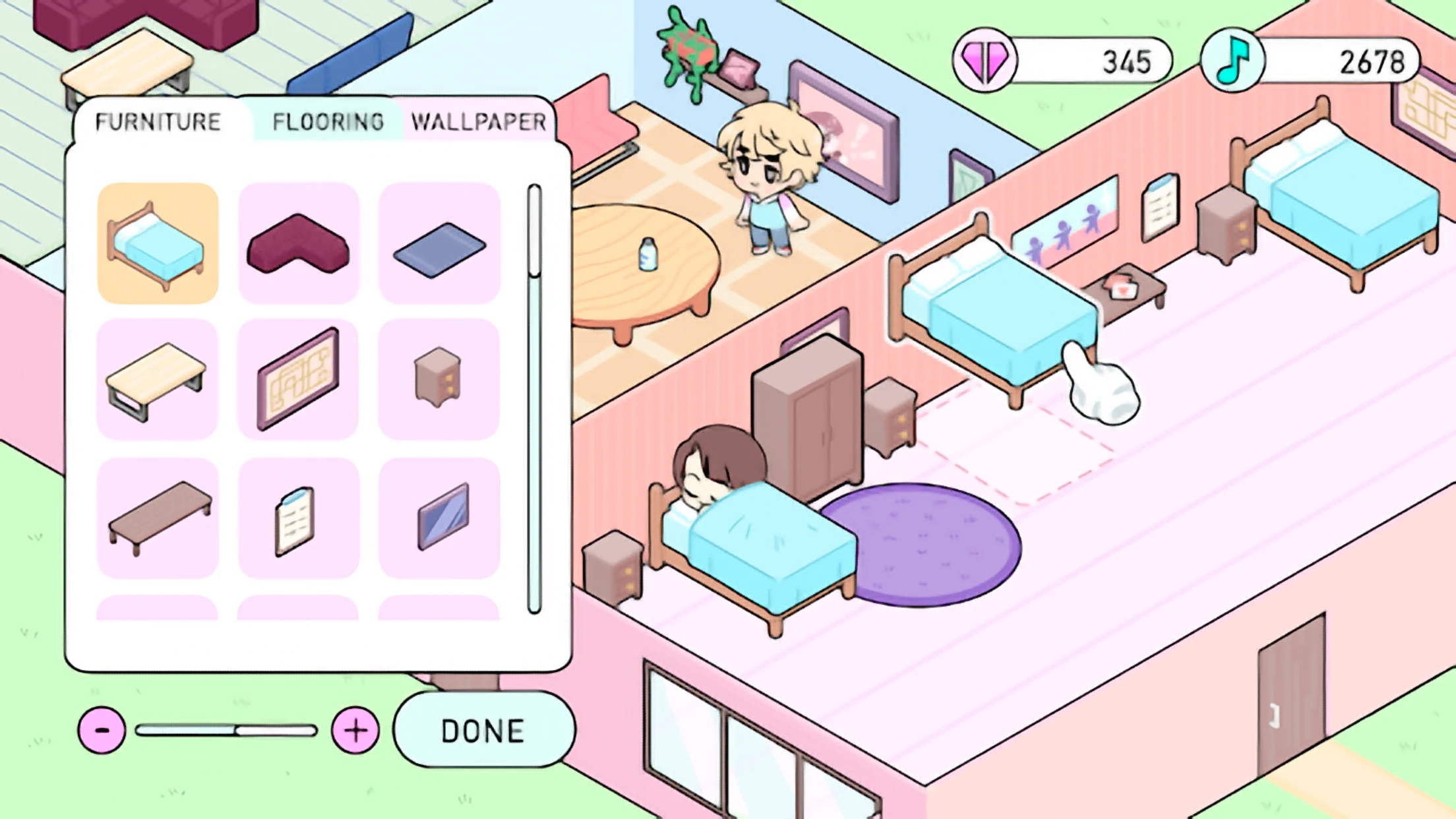 Captura de pantalla de K-Pop Academy 4