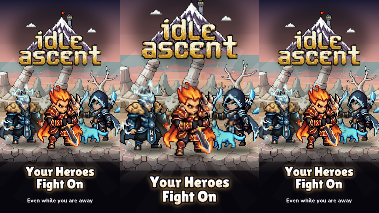 Idle Ascent: AFK Hero RPG gameplay screenshot 1