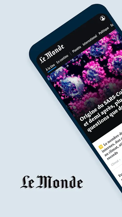 Le Monde capture d'écran 2