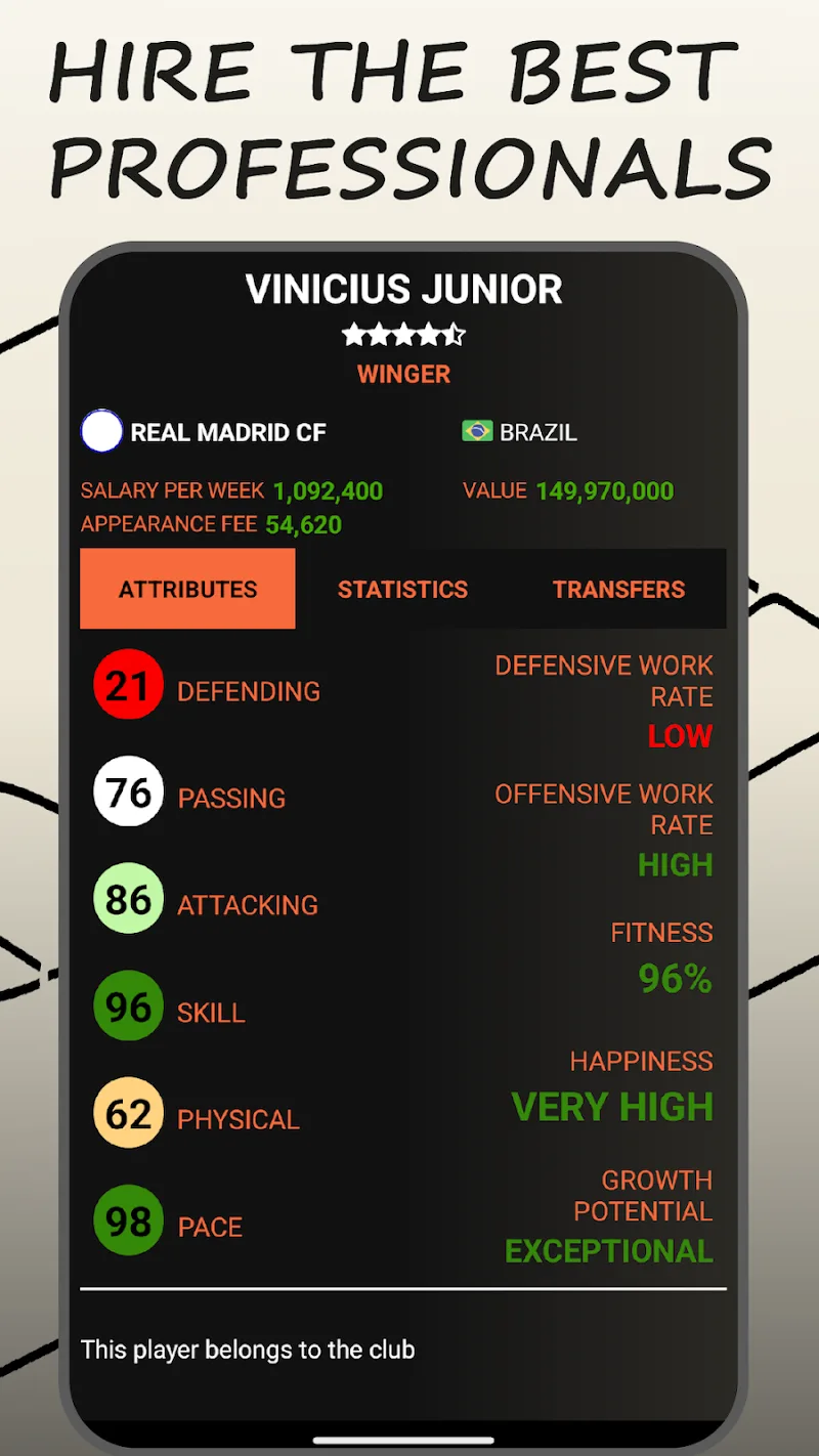 Be the Manager 2026 – Capture d'écran 4