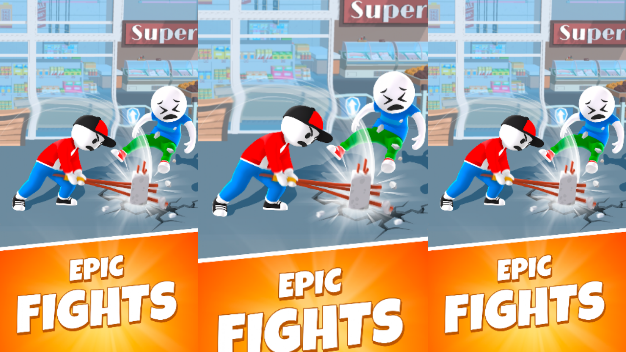 Merge Fighting: Hit Fight Game gameplay screenshot 1
