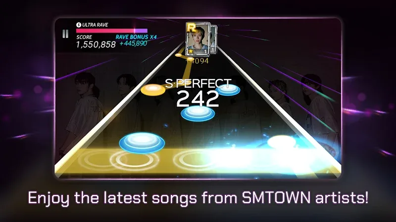 Aperçu du gameplay de SUPERSTAR SMTOWN 4