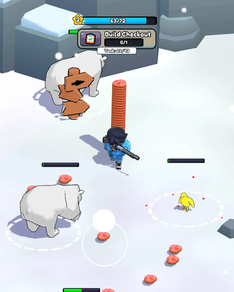 Hunter Survivor: Whiteout capture d'écran de gameplay 4