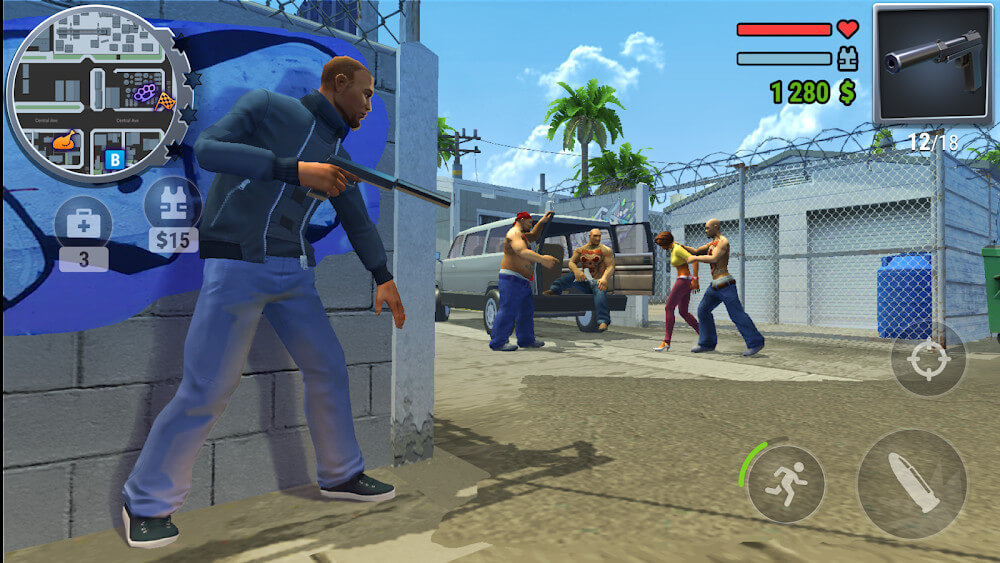 Gangs Town Story capture d'écran 3