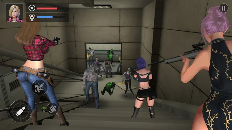 Capture d'écran 6 de Hot Girl: Shooting Gun Game