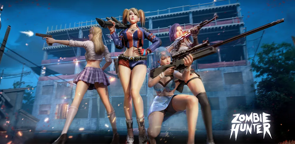 Capture d'écran 1 de Hot Girl: Shooting Gun Game