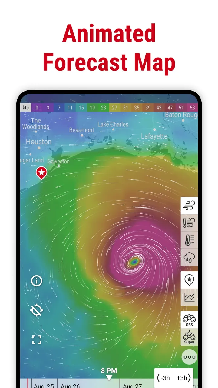 Capture d'écran Windfinder 5