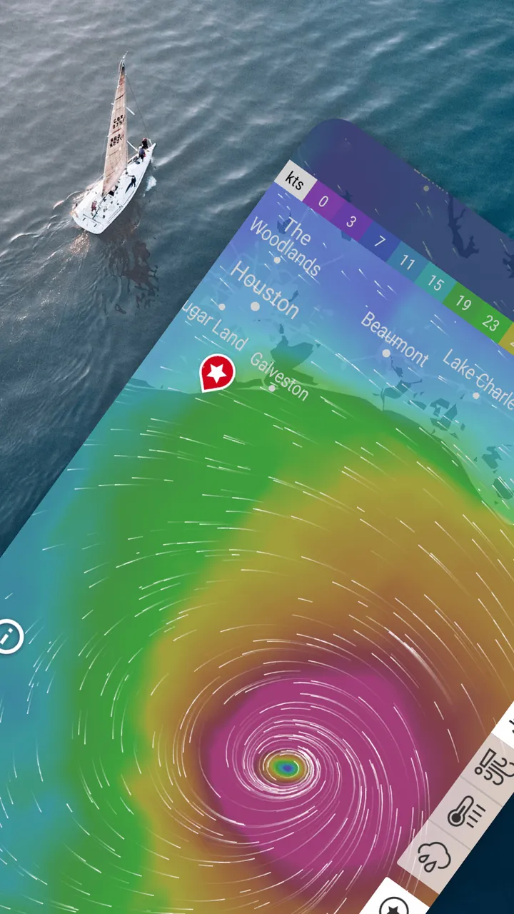 Capture d'écran Windfinder 3
