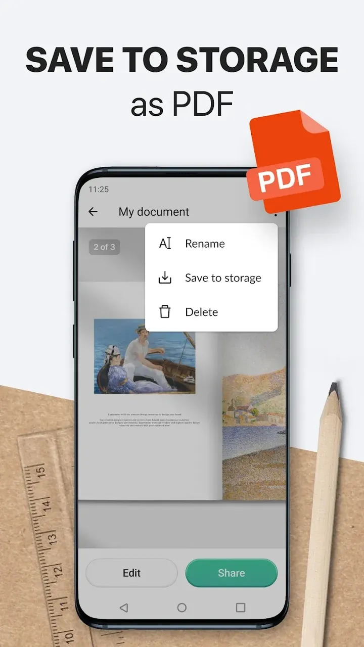 Capture d'écran 5 de l'application PDF Scanner Plus