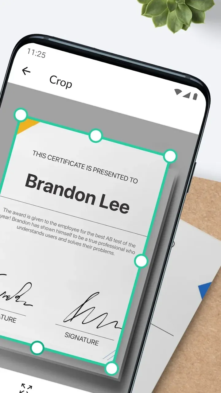 Capture d'écran 3 de l'application PDF Scanner Plus