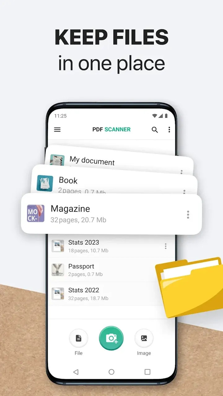 Capture d'écran 6 de l'application PDF Scanner Plus