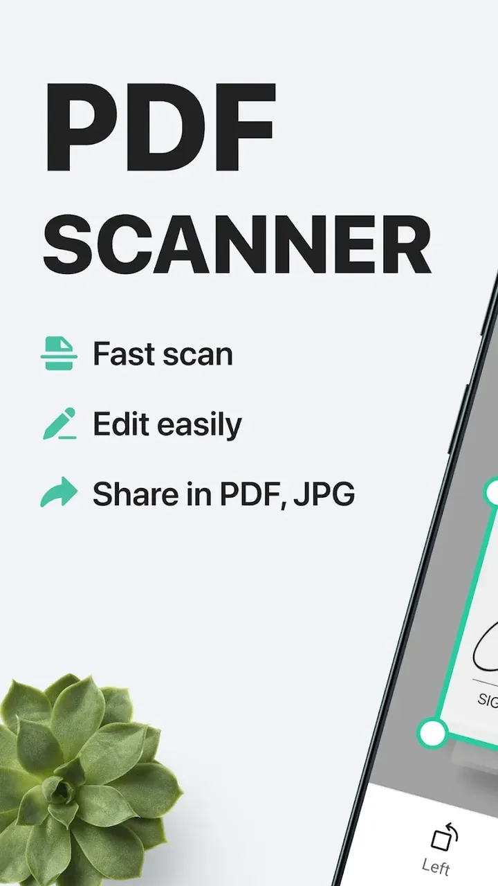 Capture d'écran 2 de l'application PDF Scanner Plus