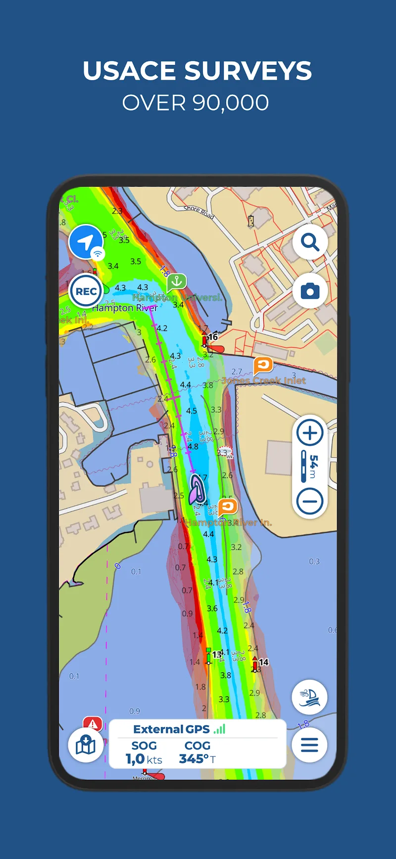 Capture d'écran Aqua Map Boating 4