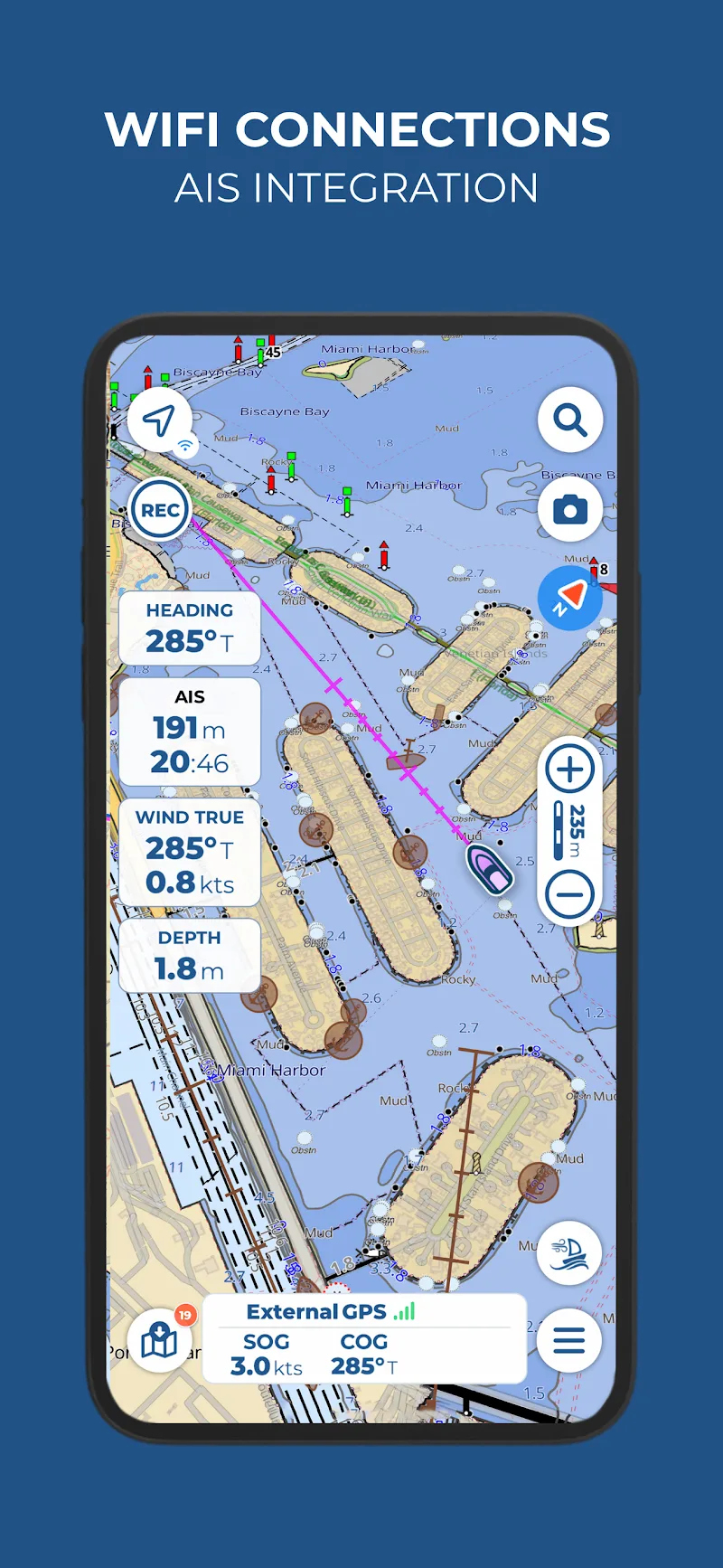 Capture d'écran Aqua Map Boating 5