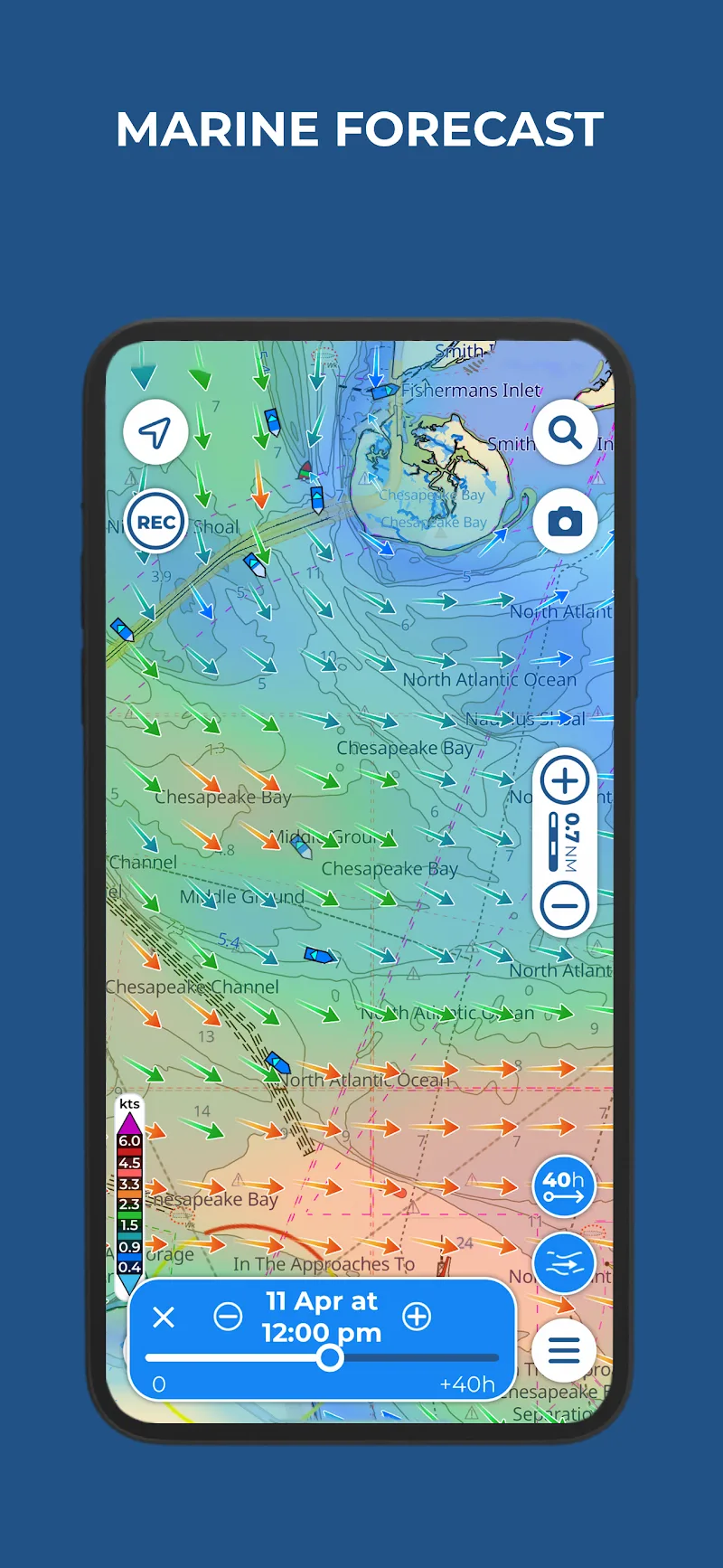 Capture d'écran Aqua Map Boating 6