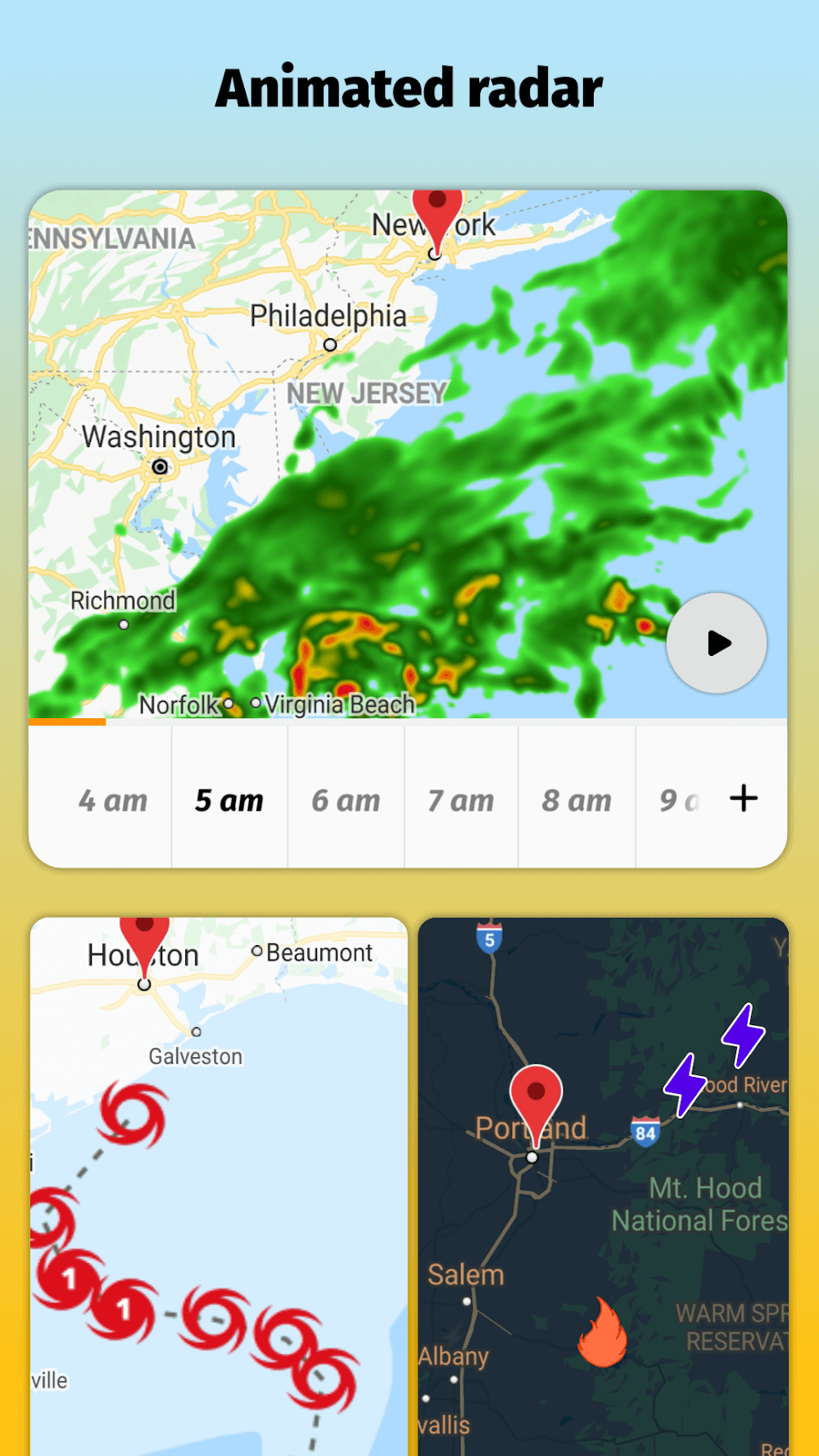 Capture d'écran Appy Weather 5