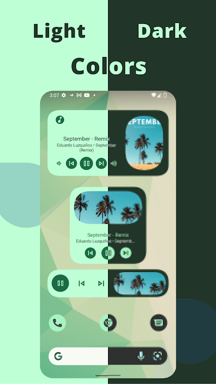 Capture d'écran 4 de Music Widget