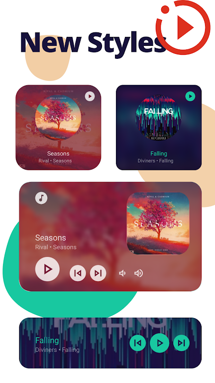 Capture d'écran 7 de Music Widget