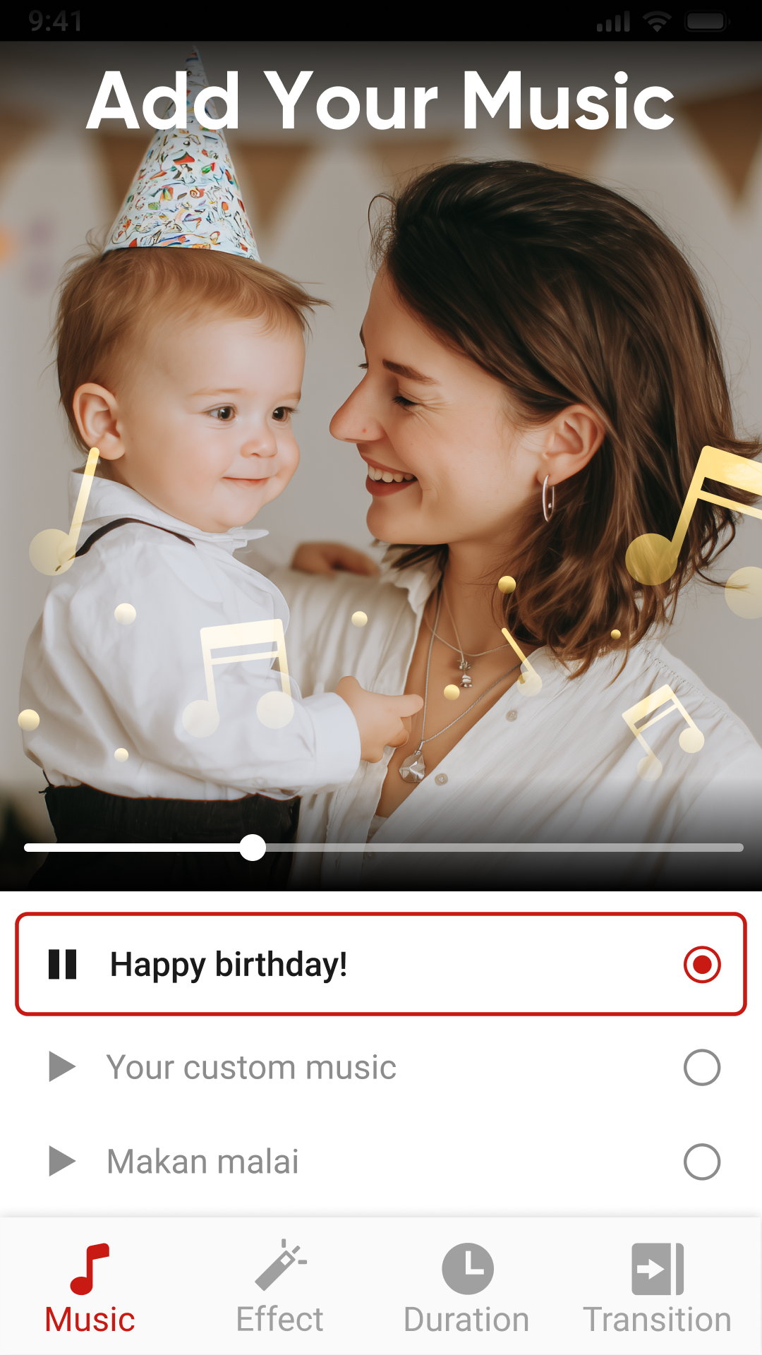 Capture d'écran 3 de Photo Video Maker With Music