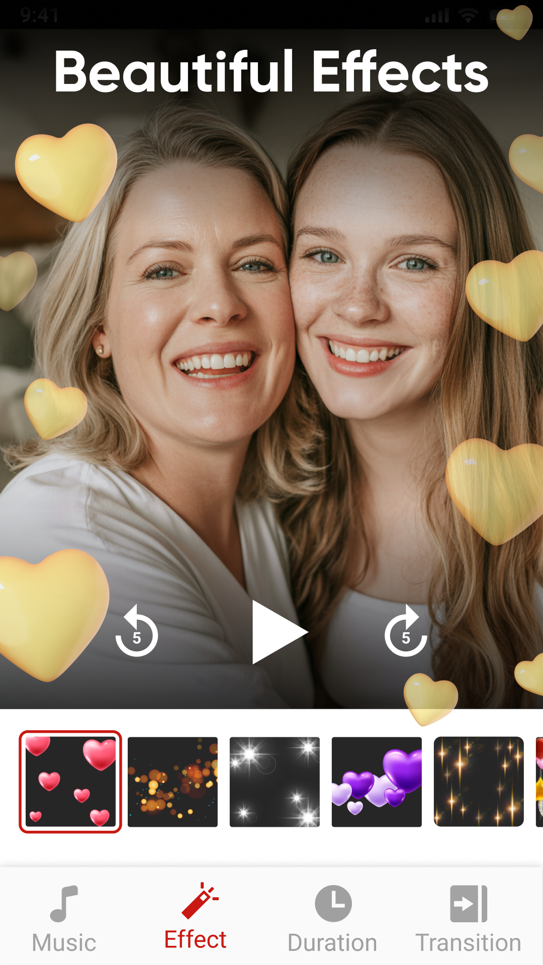 Capture d'écran 1 de Photo Video Maker With Music