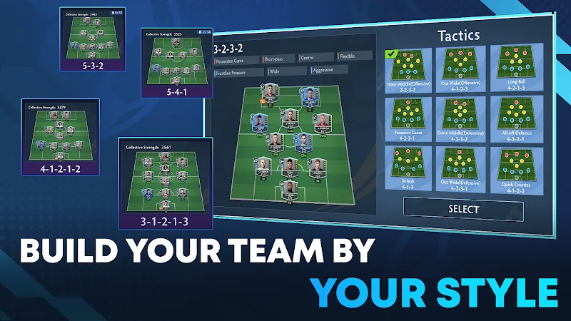 Aperçu du gameplay de KICK 24: Pro Football Manager 4