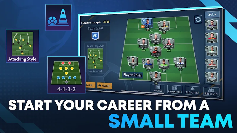 Aperçu du gameplay de KICK 24: Pro Football Manager 3