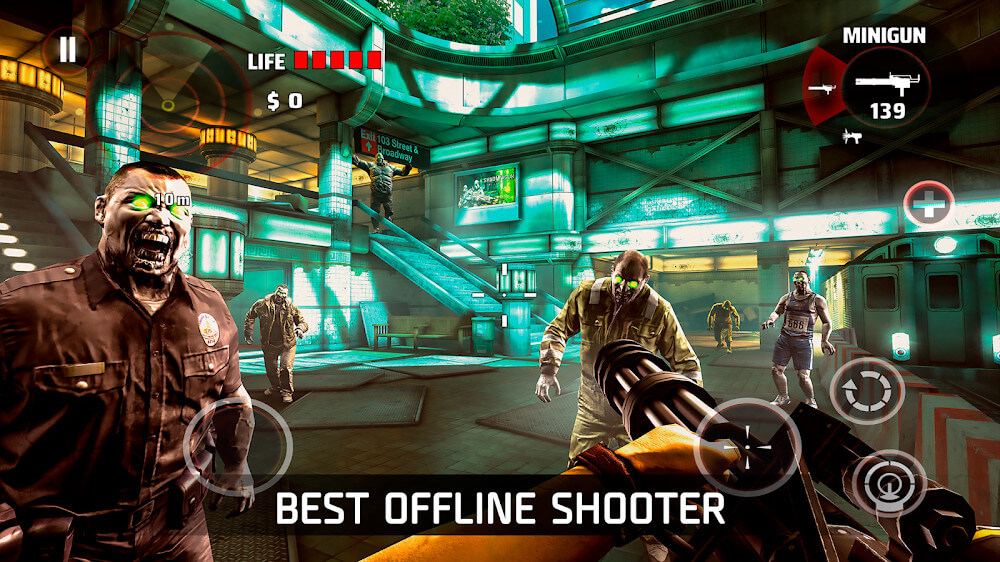 Dead Trigger: Survival Shooter gameplay screenshot 2