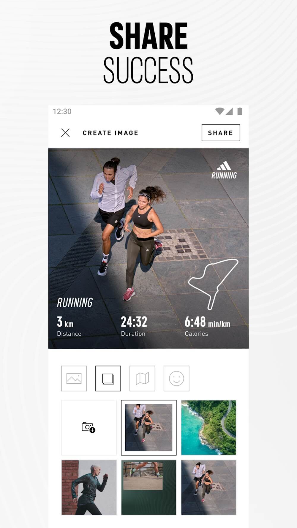 Capture d'écran adidas Running 5