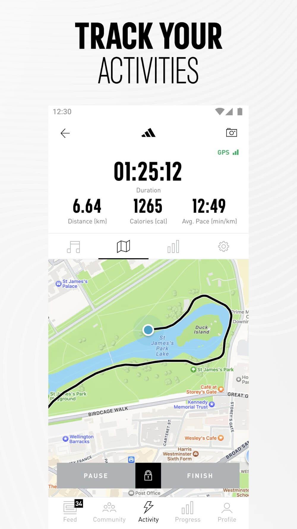 Capture d'écran adidas Running 3