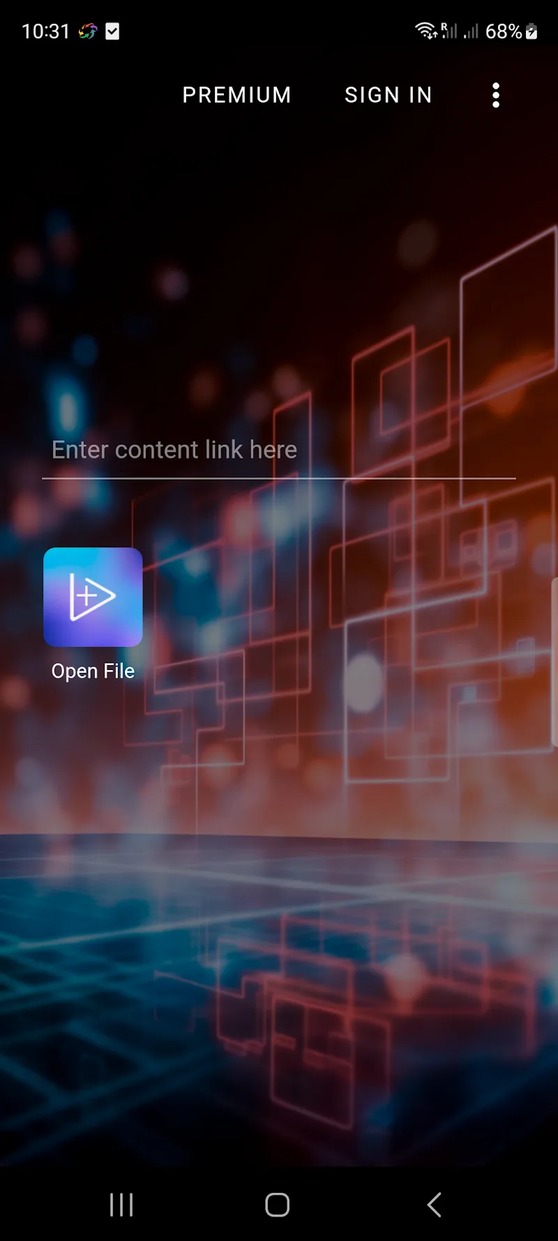 Capture d'écran de l'application Ace Stream 2