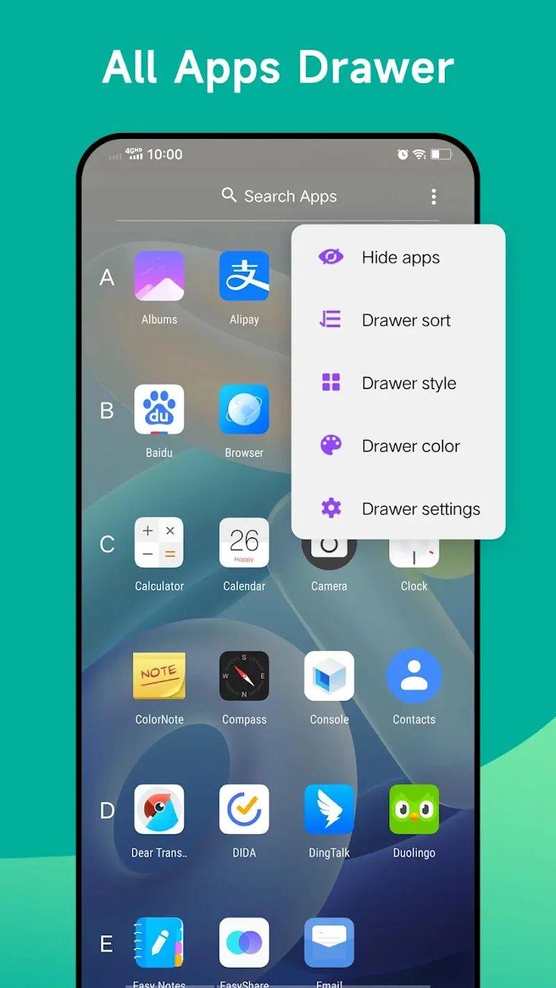 Capture d'écran Quick Launcher for Android 15 5