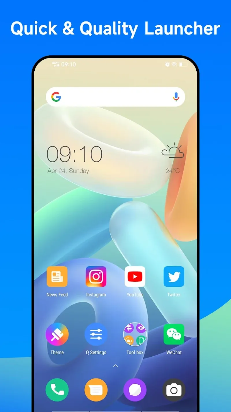 Capture d'écran Quick Launcher for Android 15 2