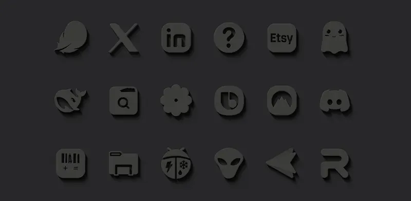 Capture d'écran 5 de Type-4 Icon Pack