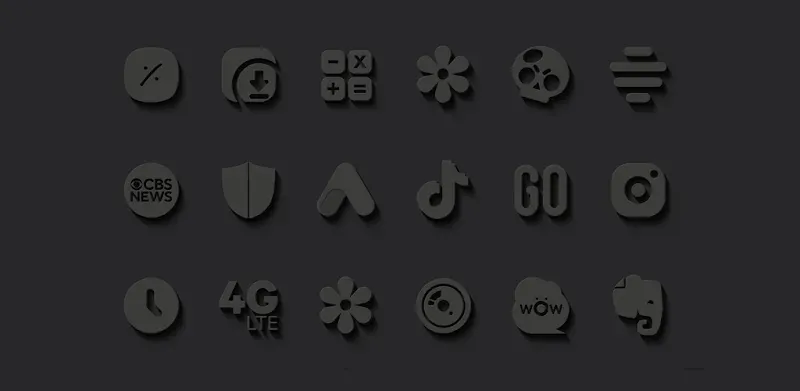 Capture d'écran 4 de Type-4 Icon Pack
