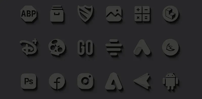 Capture d'écran 6 de Type-4 Icon Pack