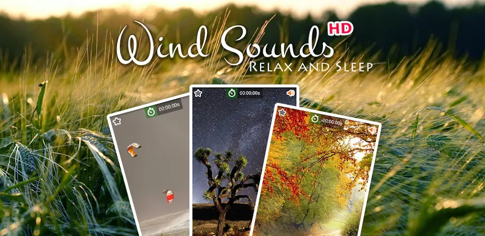 Capture d'écran Wind Noise: Relax and Sleep 1