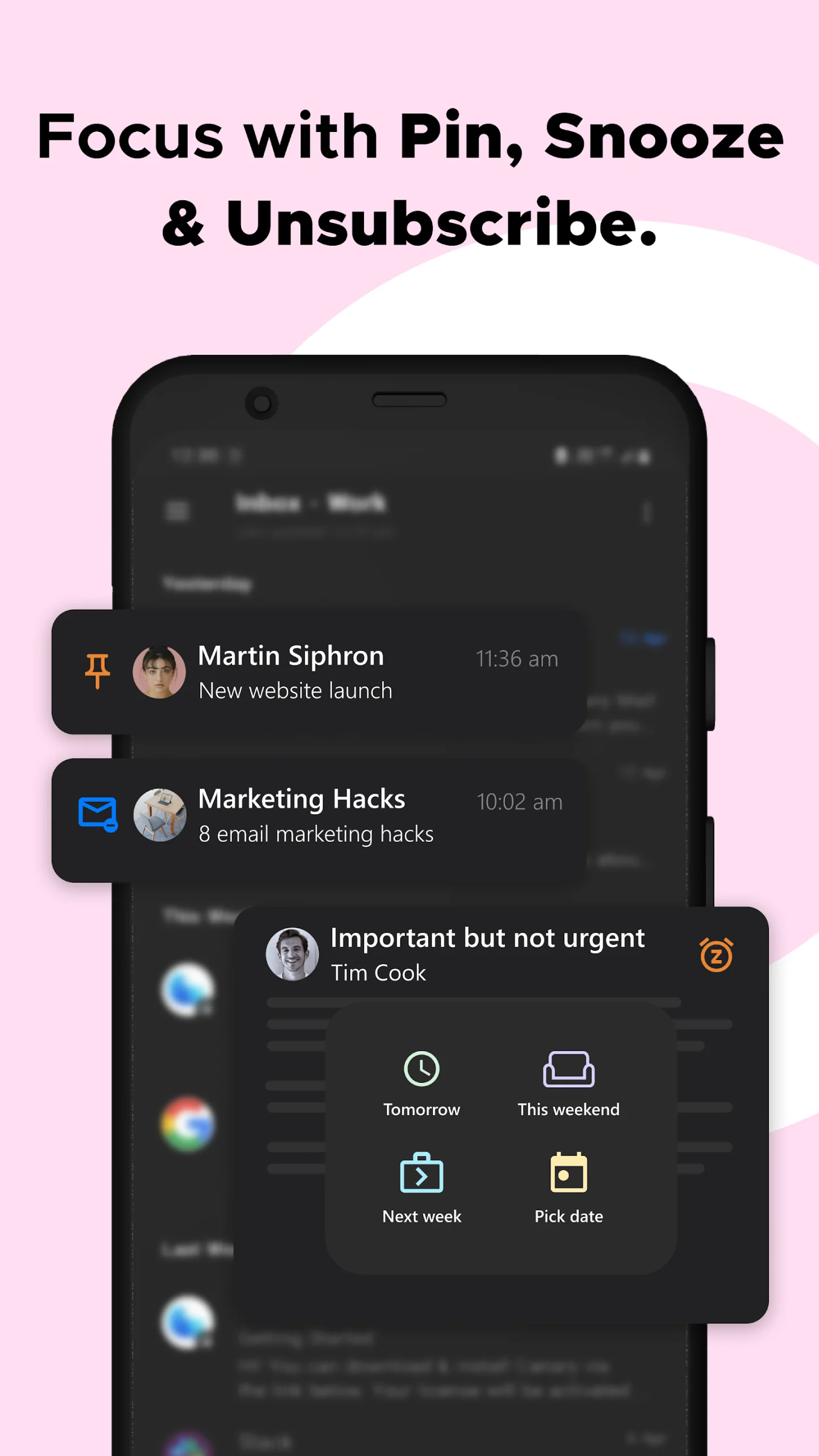Canary Mail - AI Email App screenshot 1