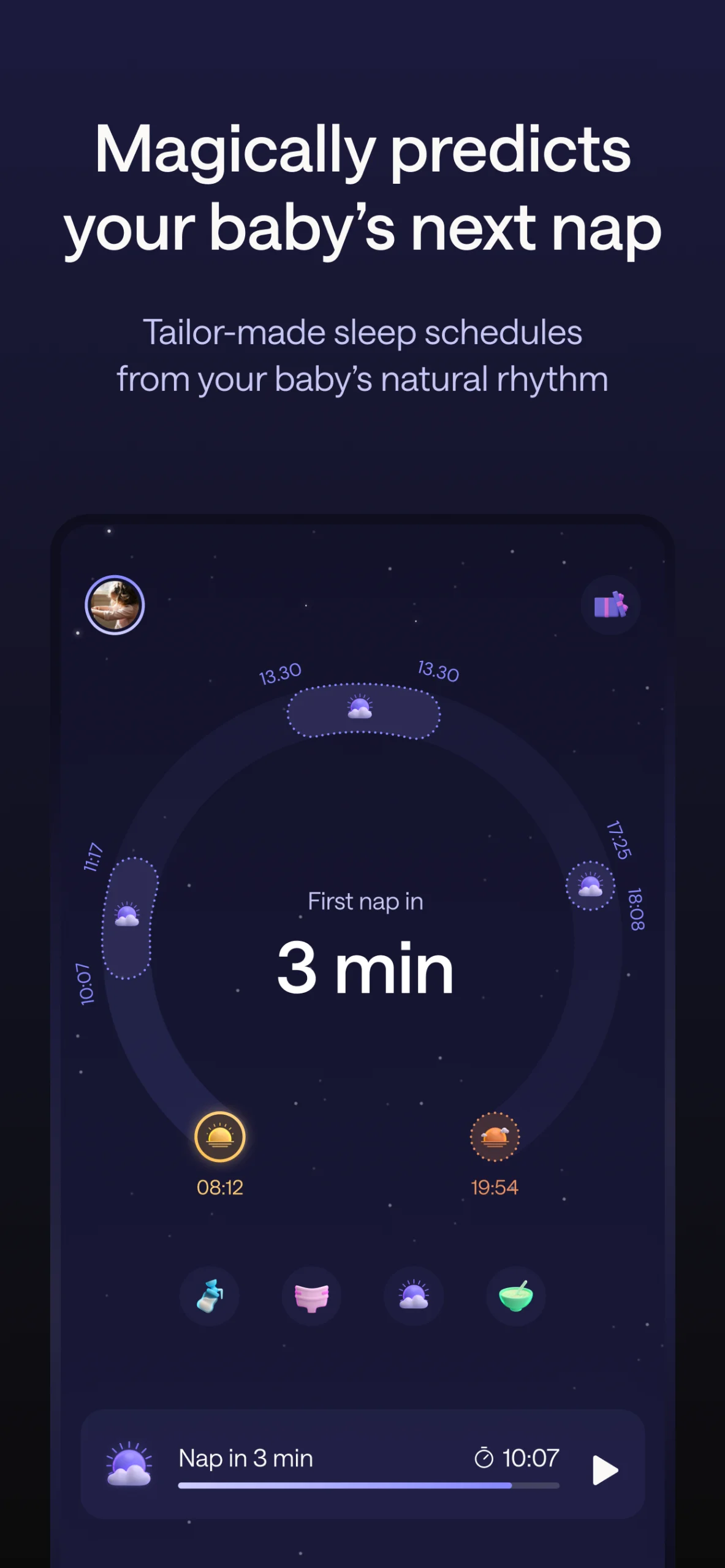 Screenshot Napper: Baby Sleep & Parenting 1