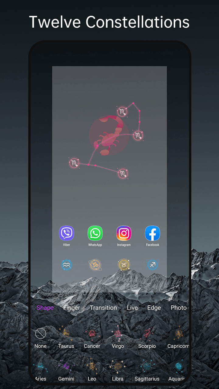 Capture d'écran Horoscope Launcher 7